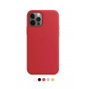 Housse-coque silicone rigide iPhone 15 Pro Max (Boite/blister) rouge